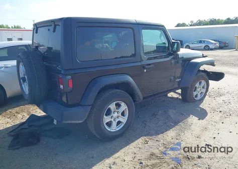 2021 Jeep Wrangler Sport S 4X4 из США, поврежденный, VIN 1C4HJXAG6MW744998